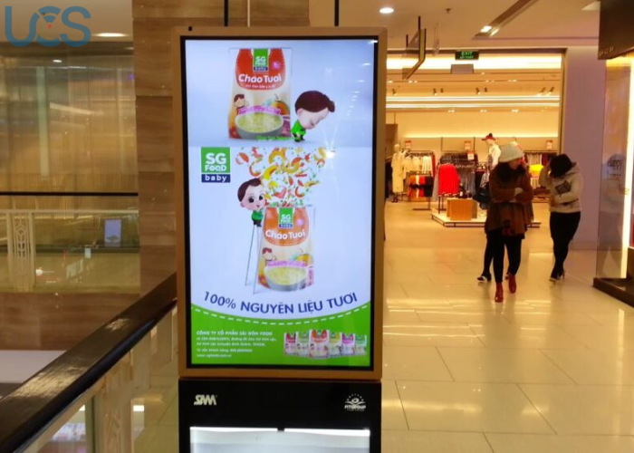 màn hình quảng cáo cho TTTM